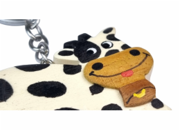 2Kids Toys Dřevěná klíčenka velká Kráva