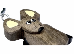2Kids Toys Dřevěná klíčenka velká Myš