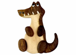 2Kids Toys Dřevěná magnetka velká Krokodýl