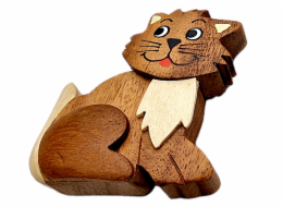 2Kids Toys Dřevěná magnetka velká Kočka