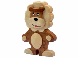 2Kids Toys Dřevěná magnetka velká Lev stojící