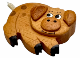 2Kids Toys Dřevěná magnetka velká Prase