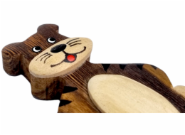 2Kids Toys Dřevěná magnetka velká Tygr