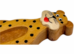 2Kids Toys Dřevěná magnetka velká Leopard