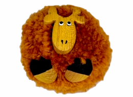 2Kids Toys Dřevěná magnetka velká pompon Žirafa