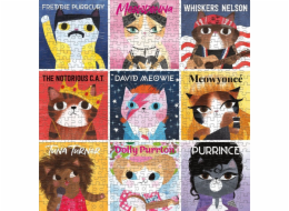 Mudpuppy Puzzle Music Cats 500 dílků