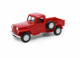 Welly 1947 Jeep Willys pickup 1:34  šedý