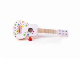 Bigjigs Toys Dřevěná kytara star - poškozený obal