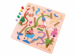 Bigjigs Toys Žebříky a hadi 