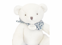 Doudou Plyšový medvídek bílý 25 cm Doudou Plyšový medvídek bílý 25 cm