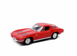 Welly 1963 Chevrolet Corvette 1:34 modrý