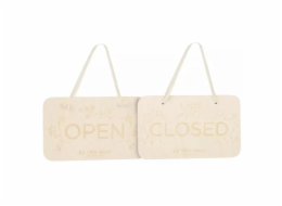 Le Toy Van Závěsná dřevěná tabulka OPEN/CLOSED Le Toy Van Závěsná dřevěná tabulka OPEN/CLOSED