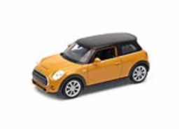 Welly - New Mini Hatch model 1:34 krémový
