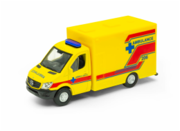 Welly Mercedes-Benz Sprinter AMBULANCE 1:34 žlutý