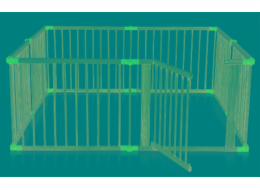 2Kids Toys Dětská dřevěná ohrádka XXL 2Kids Toys Dětská dřevěná ohrádka XXL