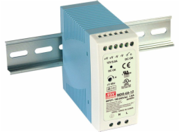 MEANWELL - MDR-60-24 - Průmyslový napájecí zdroj 24V 60W na DIN lištu
