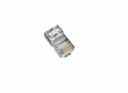 EuroLan 100ks konektorů UTP RJ45, Cat.5e, 8p8c, pozlacený