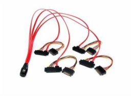 ARECA cable mini SAS 4i (SFF-8087) to 4x SAS (SFF-8482) 75cm