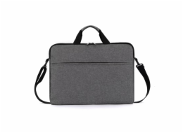 DeTech Brašna pro notebook Future Bag LP-09, 15.6", šedá Praktická stylová brašna s mnoha přihrádkami pro uložení dalšího příslušenství