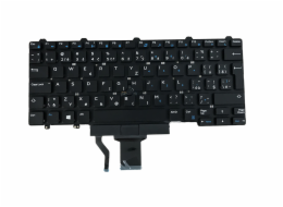 DeTech Klávesnice pro notebook Dell 5480, CZ Náhradní podsvícená klávesnice pro notebooky Dell Latitude E7450 E7470 E7480 7490 E5450 E7470 E5470 E5480 5490 je klíčovým prvkem pro zachování funkčnosti