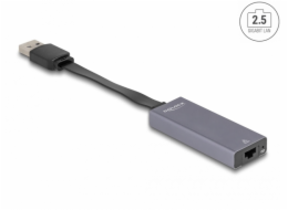 Delock Adaptér USB Typu-A sítě 2,5 Gigabit LAN, tenký