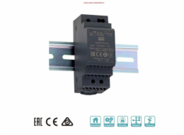 MEANWELL - DDR-30G-24 Měnič DC/DC na DIN lištu