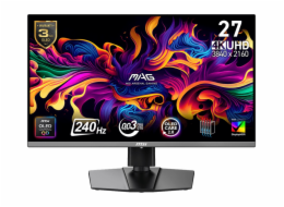MSI MAG/272UP QD-OLED X24/26,5"/QD-OLED/4K UHD/240Hz/0,03ms/Černá/3R