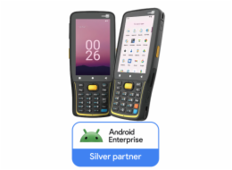 RK26 - 25 kláv., Android 12, dlouhý 2D, camera, NFC, WiFi, LTE, GPS, GMS, USB kit