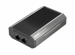 QNAP QNA-UC10G1SF- adaptér USB-C 4 (podpora Thunderbolt 3 a 4) na 2x 10GbE SFP+ (pasivní chlazení)