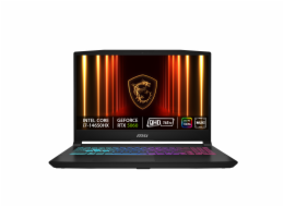 MSI Katana 15 HX B14WEK-250XCZ/i7-14650HX/32GB/1TB SSD/RTX 5050, 8GB/15,6" QHD, 165Hz IPS/Bez OS/černá
