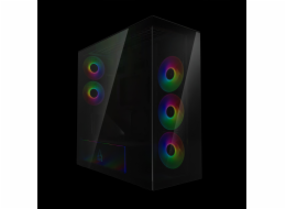 ARCTIC Premium PC Case Xtender VG (Black), Vertical GPU Mounting, E-ATX