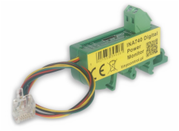 TINYCONTROL INA740 digitální elektroměr na DIN lištu pro LK3 & LK4