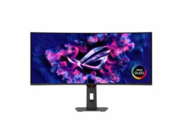 ASUS LCD ROG Strix OLED XG34WCDG, 34" 3440x1440, 250nits, 175Hz, 0,03ms, 178/178, USB, DP, HDMI, Audio, VESA, Black