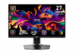MSI MAG/271QP  X28/26,5"/QD-OLED/QHD/280Hz/0,03ms/Černá/3R