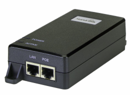 MaxLink MAXPI60-10G PoE injektor - 802.3af/at, 52V, 580mA, 60W, 10Gbit