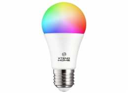 Xtend Home smart LED žárovka, E27, RGB+W, 14W, 1400lm, barevná, stmívatelná, WiFi, Tuya
