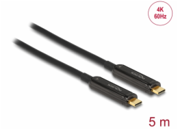 Delock Aktivní optický videokabel USB-C™, 4K 60 Hz, 5 m