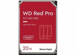 QNAP WD, HDD, Red Pro, SATA III, 3.5-inch, 20TB, WD202KFGX