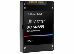 QNAP WD, SSD, Ultrastar SN655, PCIe NVMe Gen4, U.3 15mm, 61.44TB, 0TS2510