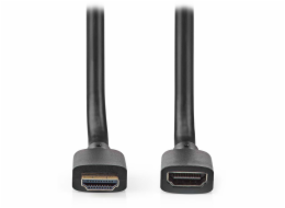 NEDIS prodlužovací Ultra High Speed HDMI 2.1 kabel s ethernetem/ 8K@60Hz/ zlacené konektory HDMI-HDMI/ černý/ BOX/ 2m