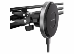 Swissten magnetický držák do ventilace auta airhold s bezdrátovým nabíjením 15w / 7,5w (kompatibilní s magsafe)