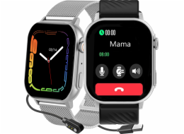 Chytré hodinky Gravity Watch SMARTWATCH GT15-9 SR/SR/BK