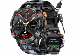 Chytré hodinky Gravity SMARTWATCH PÁNSKÉ GRAVITY GT20-5 - AMOLED, PŘÍDAVNÝ POPRUH (sg024e) NoSize