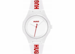 Hugo Boss Pánské hodinky Hugo Lit pro něj bílé 1530345 + KRABIČKA