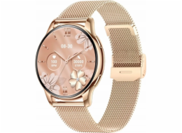 Dámský zlatý náramek na chytré hodinky Veltori VT300-1