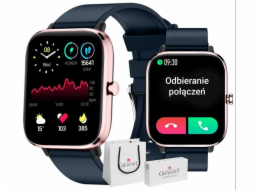 Chytré hodinky Giewont Chytré hodinky Giewont Dynamic SmartCall GW230-5 – RoseGold/Deep Ocean