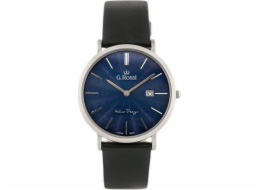 Gino Rossi Pánské hodinky - 10853A - SLIM (zg184b) + univerzální KRABIČKA