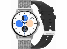 SMARTWATCH UNISEX GRAVITY GT12-7 - BLUETOOTH VOLÁNÍ, PŘÍDAVNÝ POPRUH (sg035g)