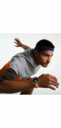 Weofly Conquer Smartwatch - Multifunkční hodinky Bluetooth 5.3 Oranžový
