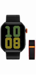 Weofly Edge 2 Smartwatch - Multifunkční hodinky Bluetooth BT5.3 Černé